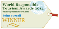 Overall winner of the World Responsible Tourism Awards Overall winner of the World Responsible Tourism Awards